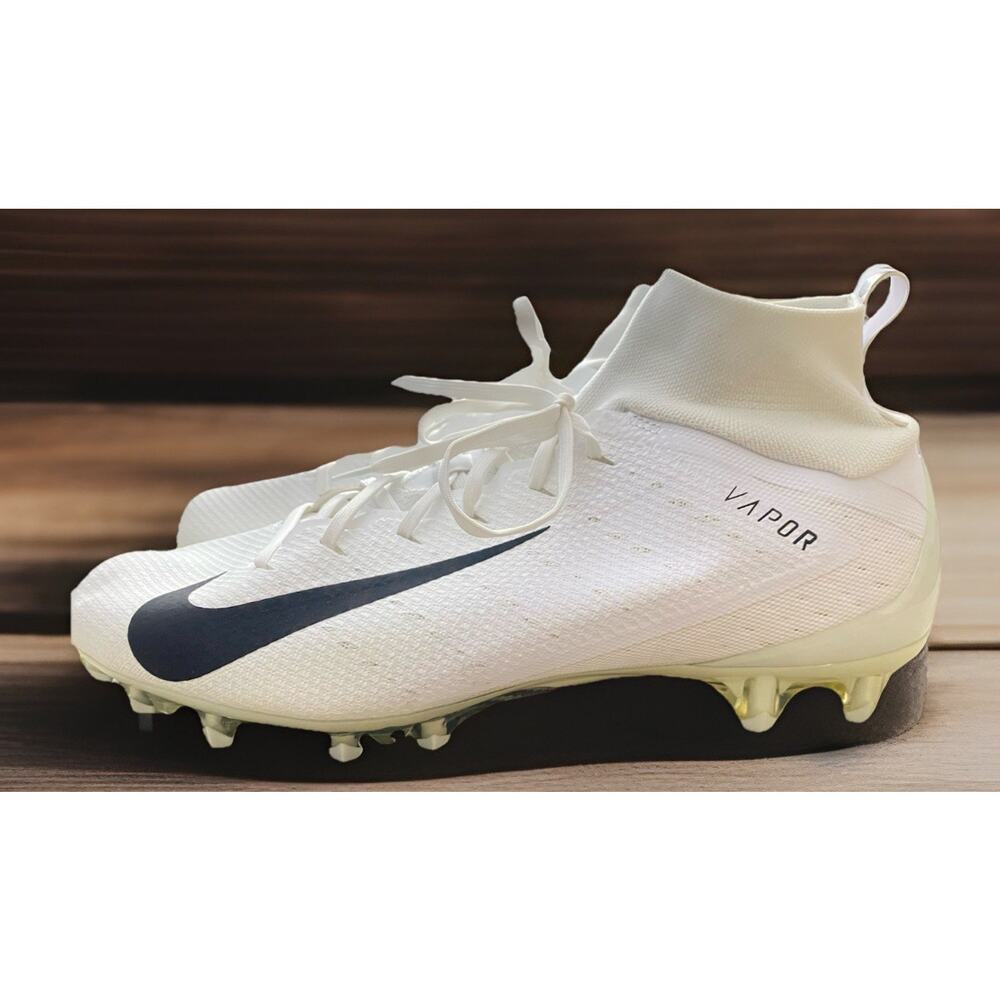 Nike Vapor Untouchable Pro 3 Mens Football Cleats White AO3021-100 Size 14
